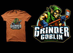 T-shirt Design by a.o.d for Grinder Hockey LLC | Design: #21808127