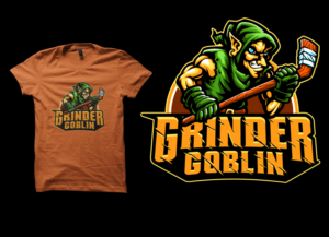 Hockey Tournament Logo - GrinderHockey.com | Diseño de Camiseta por a.o.d