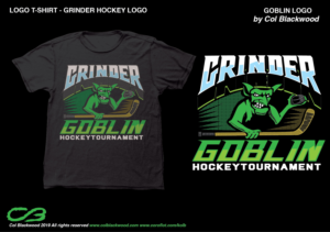 T-shirt Design by Col 3 for Grinder Hockey LLC | Design: #21807857