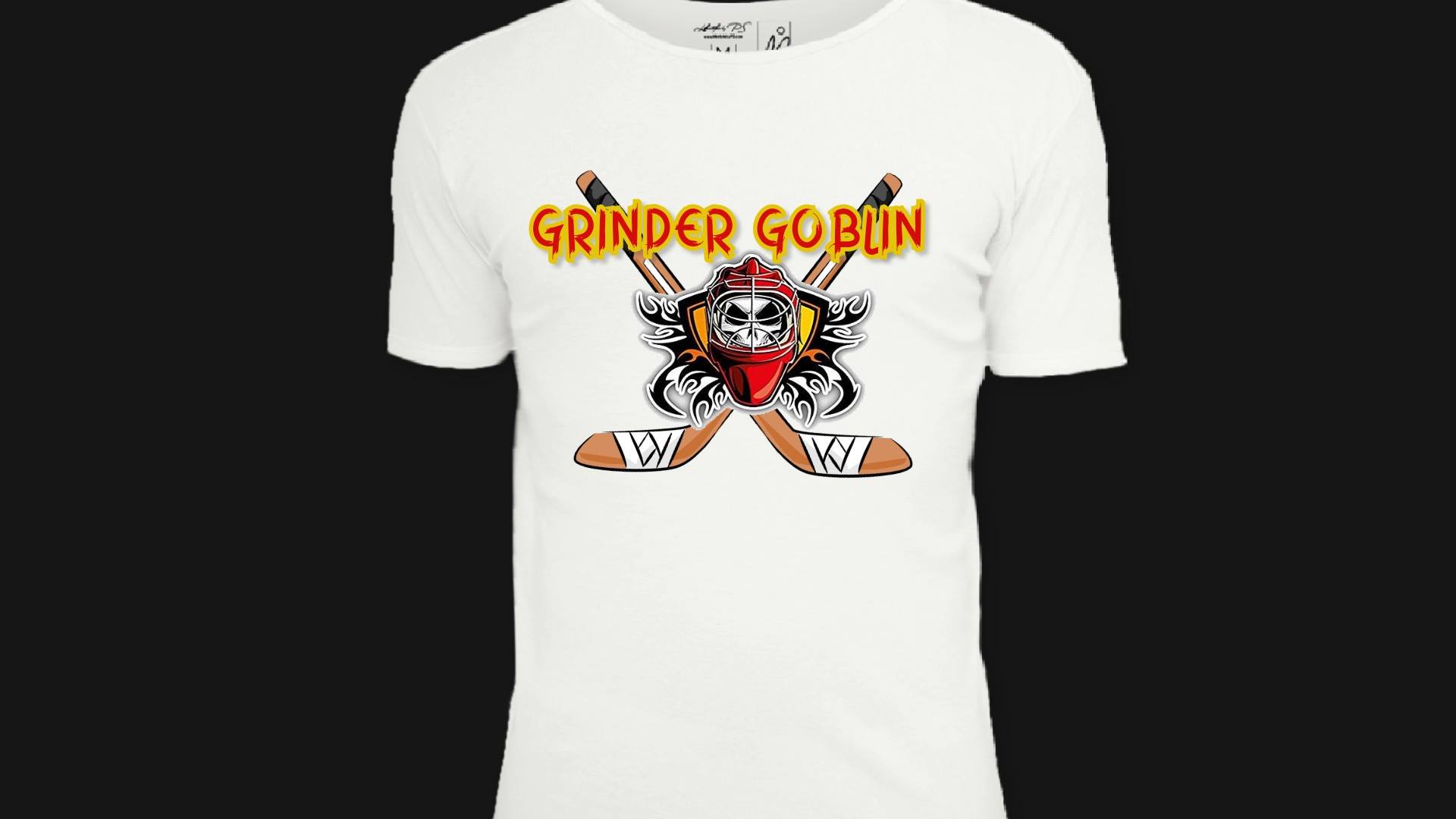 T-shirt Design by Quratulain 25 for Grinder Hockey LLC | Design #21763767