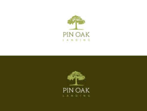 Pin Oak Landing | Logo Design by wonderland