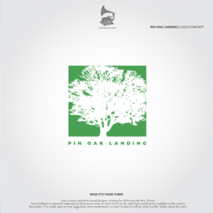 Pin Oak Landing | Logo Design by Magnolia S