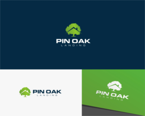Pin Oak Landing | Logo Design by CKS d e s i g n