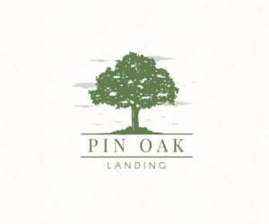 Pin Oak Landing | Logo Design by 91.kremena.petrova