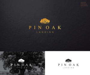 Pin Oak Landing | Logo Design by step forward 2