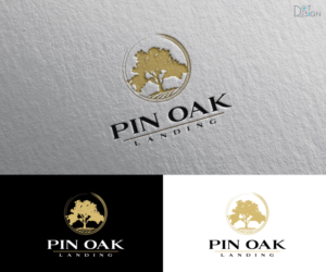 Pin Oak Landing | Logo Design by Dot Design 3