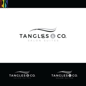Tangles & Co.  salon suites | Logo Design by Iris 3