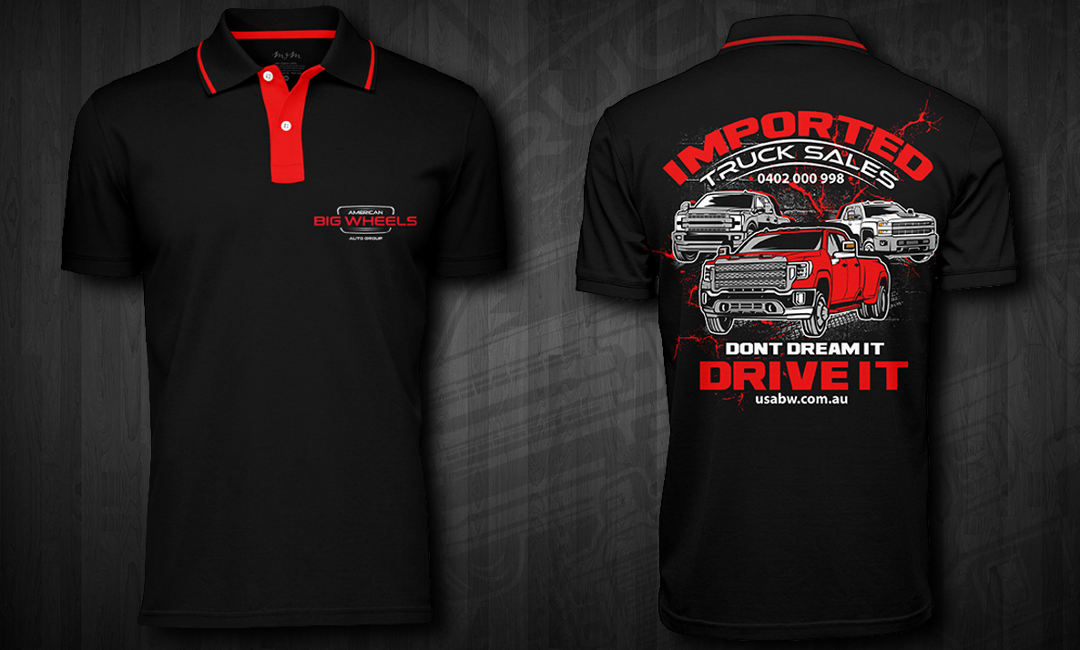 Masculine, Bold, Car Dealer T-shirt Design for Morhaven Disability ...