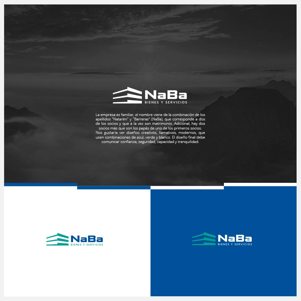 Logo Design by madeli for NABA BIENES Y SERVICIOS SA DE CV | Design #21728894