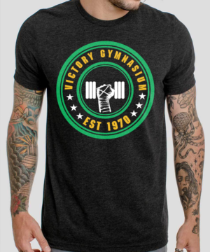T-Shirt-Design von creative gravity für Victory Gym | Design #21735427