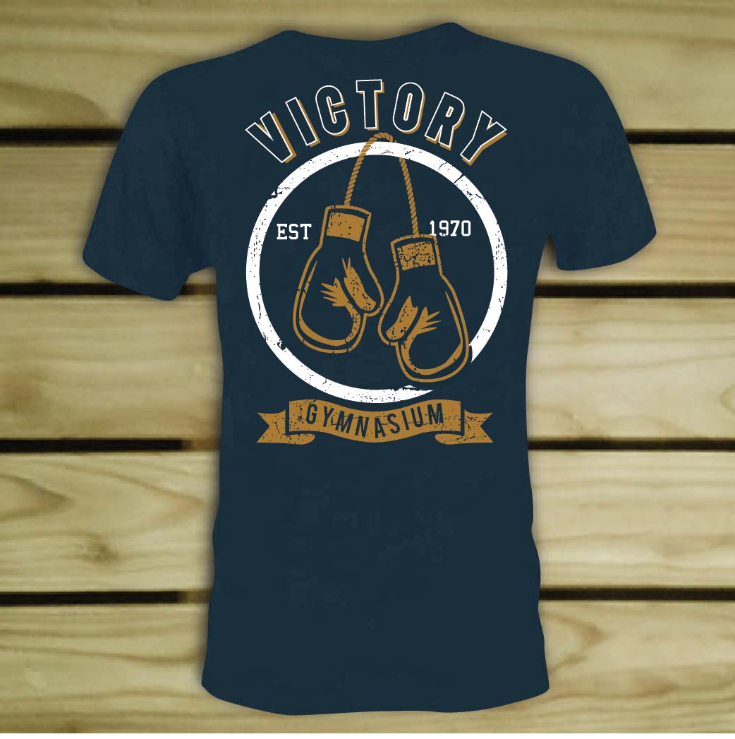 T-shirt Design by 75-R-P-Z for Victory Gym | Design #21755733