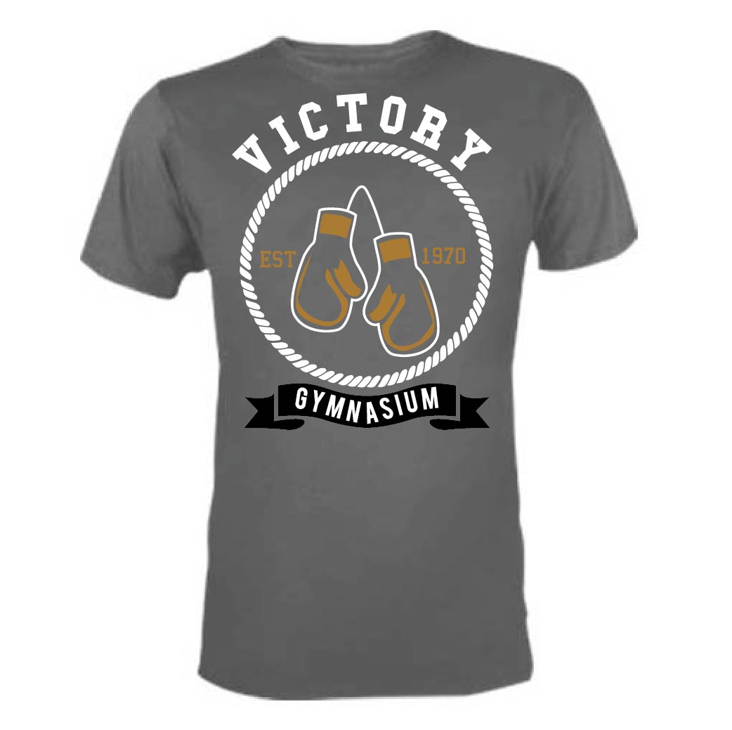 T-shirt Design by 75-R-P-Z for Victory Gym | Design #21755741