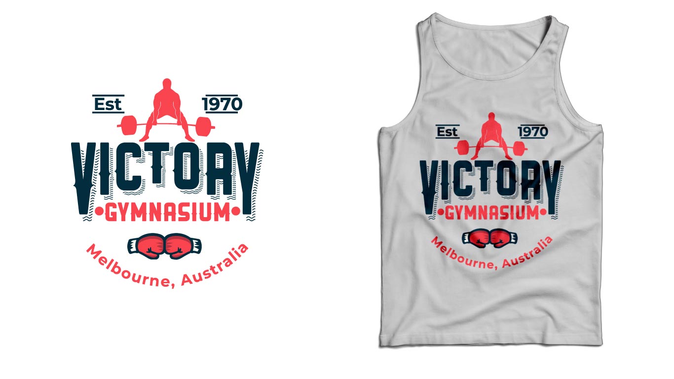 T-shirt Design by DRN Design for Victory Gym | Design #21749311