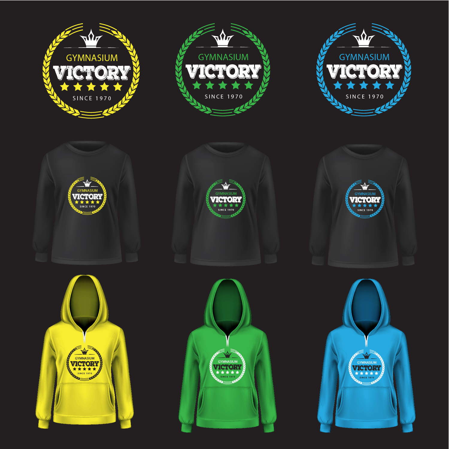 T-Shirt-Design von Darja Remškar für Victory Gym | Design #21748285