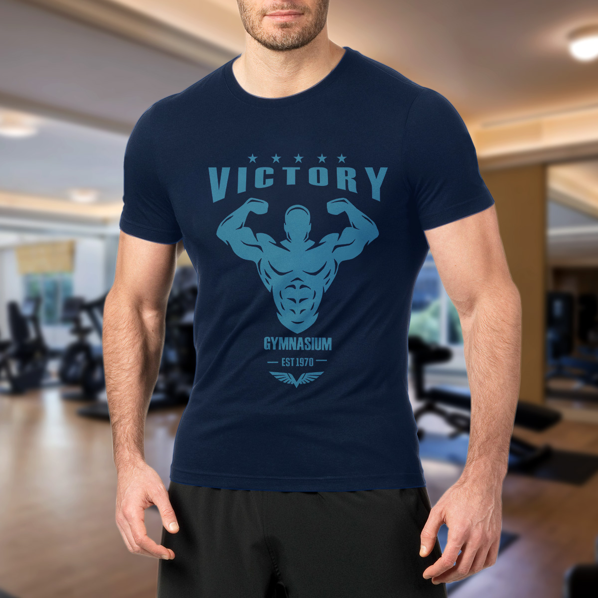 T-Shirt-Design von seyaArts für Victory Gym | Design #21752305