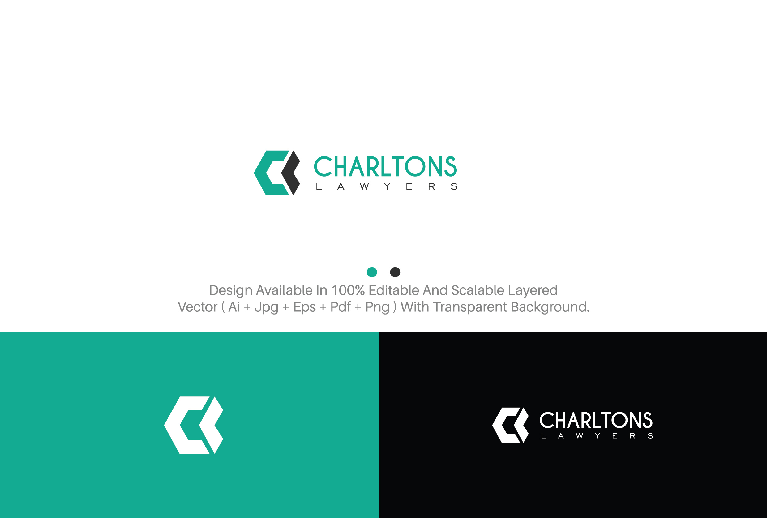 Logo Design by 4+Creative for Charltons Lawyers | Design #21767859