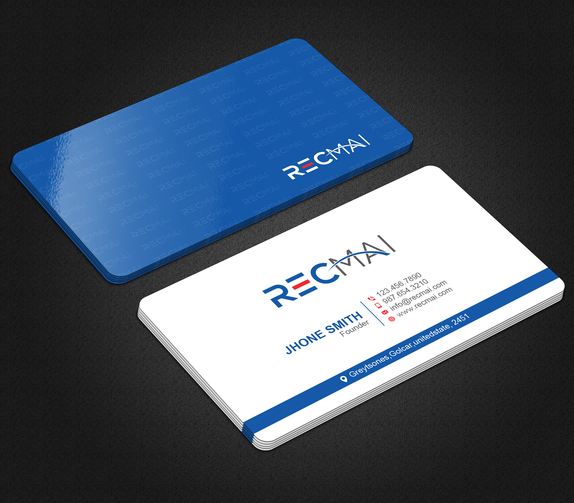 Business Card Design by Uttom 2 for JJové | Design #24516206