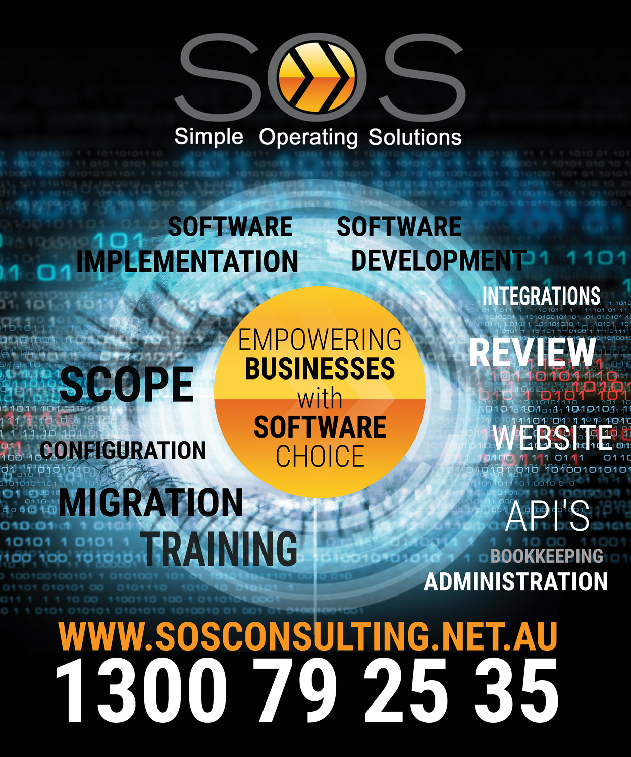 Poster Design by uk for SOS Consulting  | Design #21835366