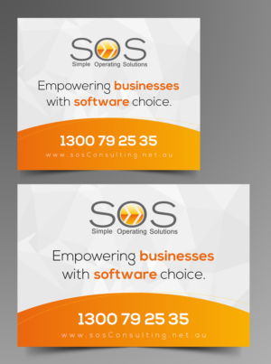 Poster-Design von ecorokerz für SOS Consulting  | Design #21725969