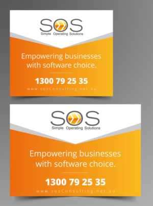 Poster-Design von ecorokerz für SOS Consulting  | Design: #21725971
