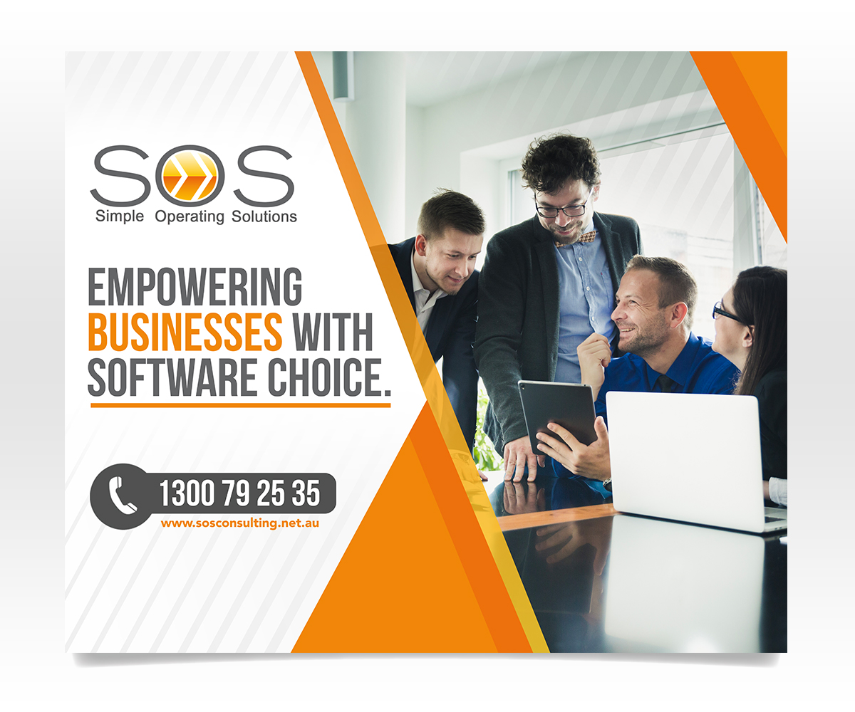 Poster Design by Luniere Designs for SOS Consulting  | Design #21731567