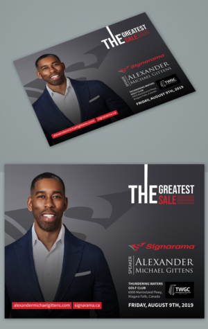 Redesign Event Flyer for Speaker | Flyer-Design von BLUE WINGS