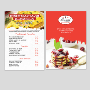Menu Design by Mishuy for this project | Design: #21733699