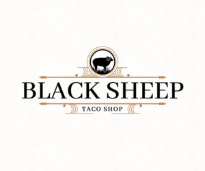 Black Sheep Taco Shop | Logo Design by 91.kremena.petrova