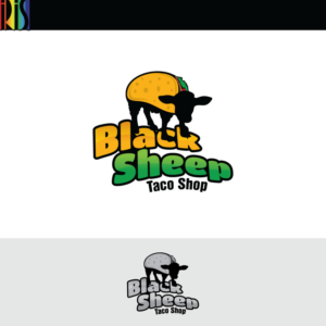 Black Sheep Taco Shop | Logo-Design von Iris 3
