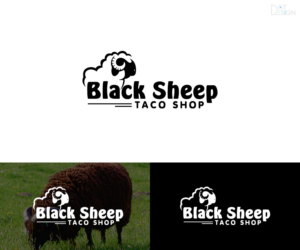 Black Sheep Taco Shop | Logo Design by Dot Design 3