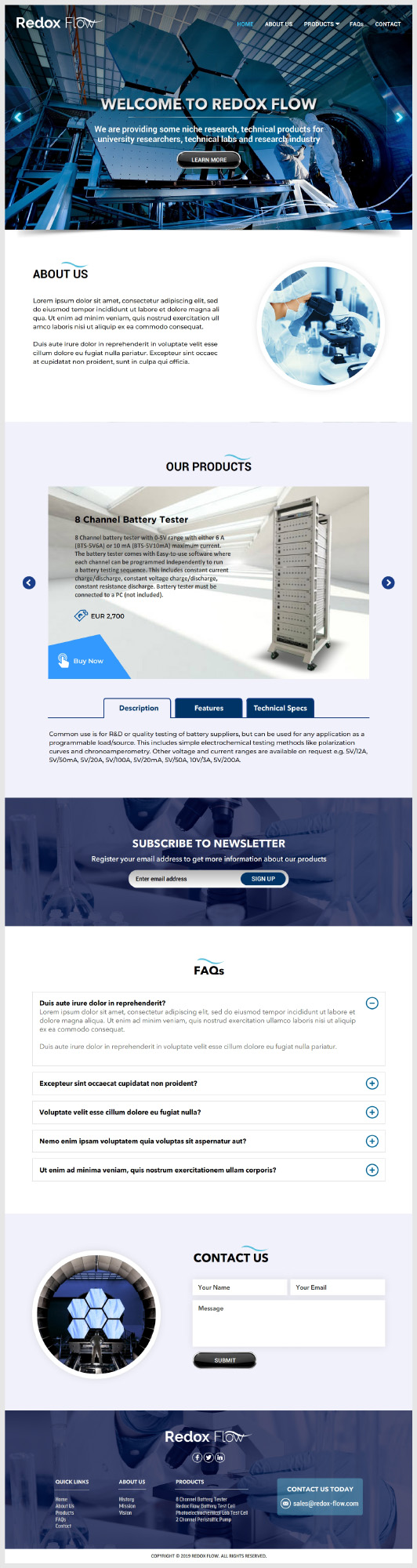 Web Design by -Marc- for this project | Design #21763743