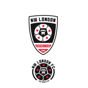 NW LONDON FC | Logo Design by Majestic Prints