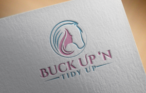Buck Up ‘n Tidy Up | Logo-Design von akterkhadijars