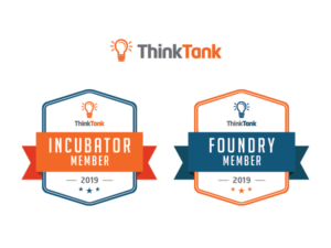 ThinkTank Innovation Badge Design | Graphic Design by Miketerashi