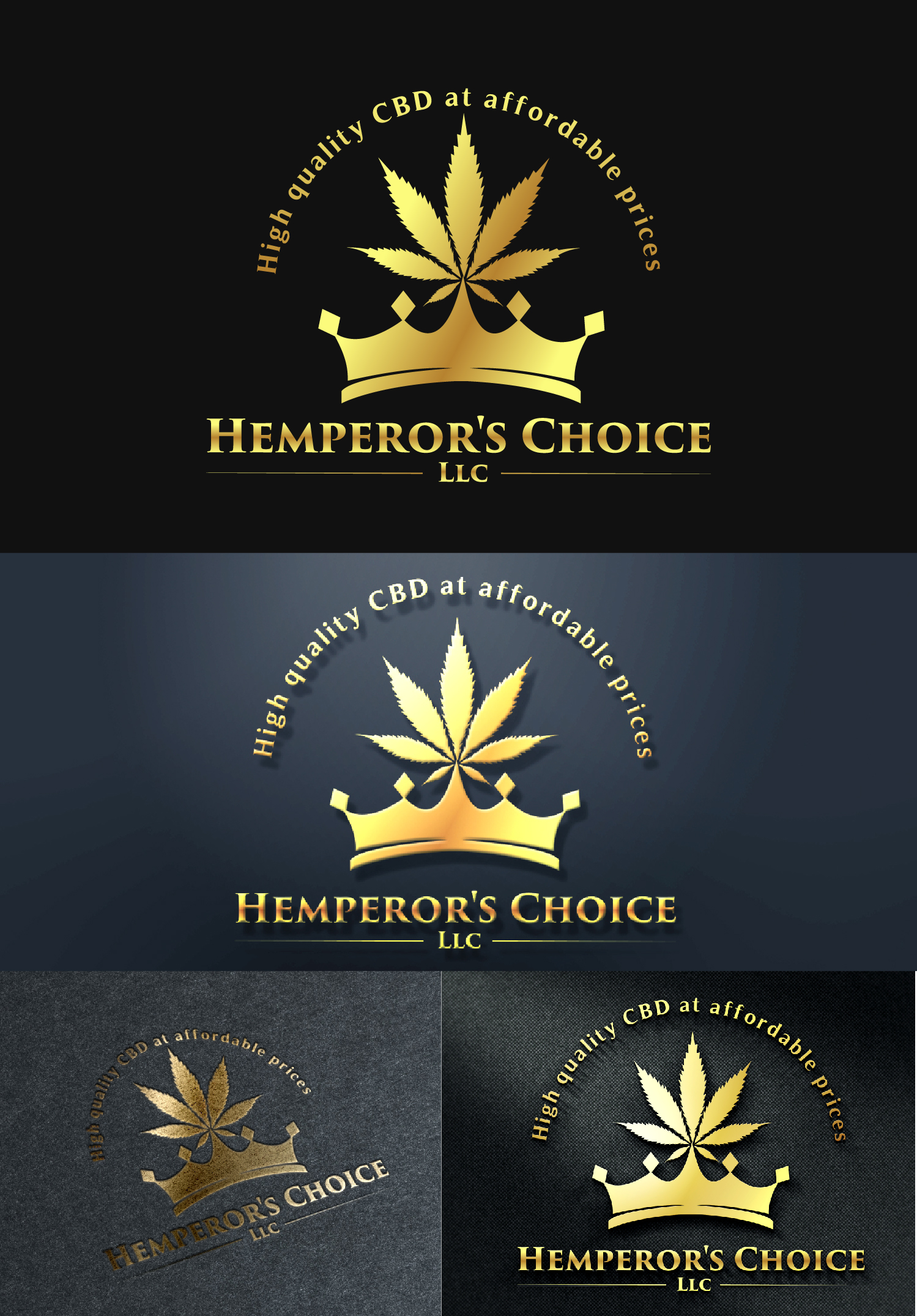 Logo Design by Soul Light for Hemperor’s Choice Llc | Design: #21766162