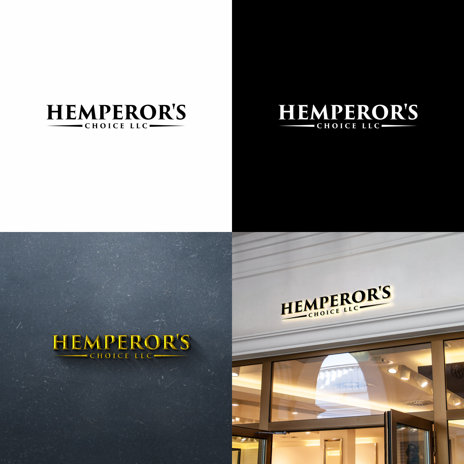 Logo Design by galang1996 2 for Hemperor’s Choice Llc | Design #21745391