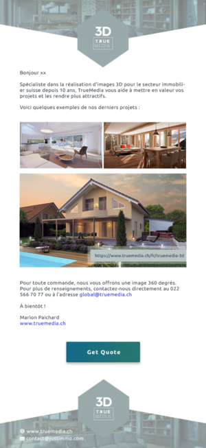Advertisement Design by Cre8 ProDesign for just immo sarl | Design: #21757124