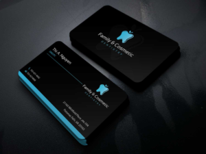Business Card Design by Riz' for Thi A Nguyen DMD,PC | Design: #21754925