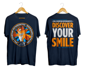 Bull Mountain Orthodontics  | T-Shirt-Design von Vallerie L.