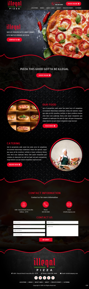 Web Design by pb for this project | Design: #21744532