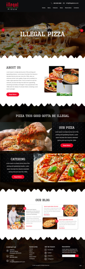 Web Design by pb for this project | Design: #21744534