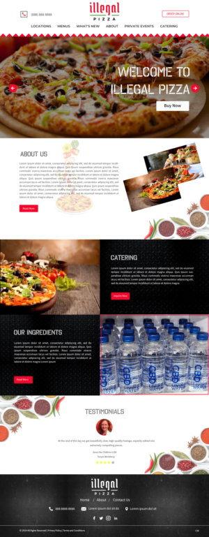 Web Design by pb for this project | Design: #21744536