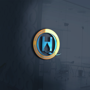 High Quality Restoration LLC (company name); water damage restoration specialists (2nd line /description) | Logo Design by SteffySummer