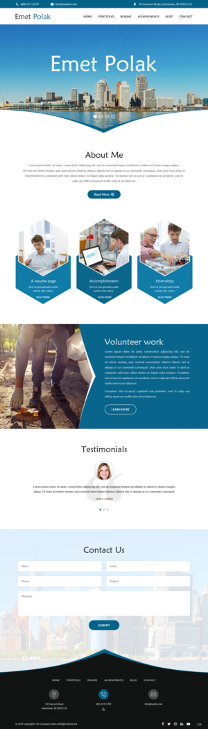 Web Design by pb for this project | Design: #21744544