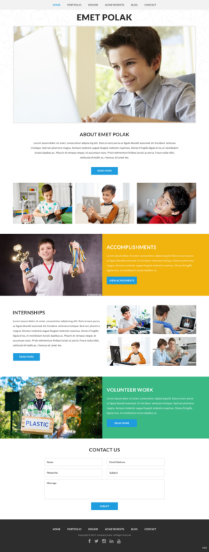 Web Design by pb for this project | Design: #21744549