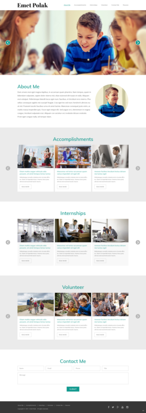 Web Design by pb for this project | Design: #21744550