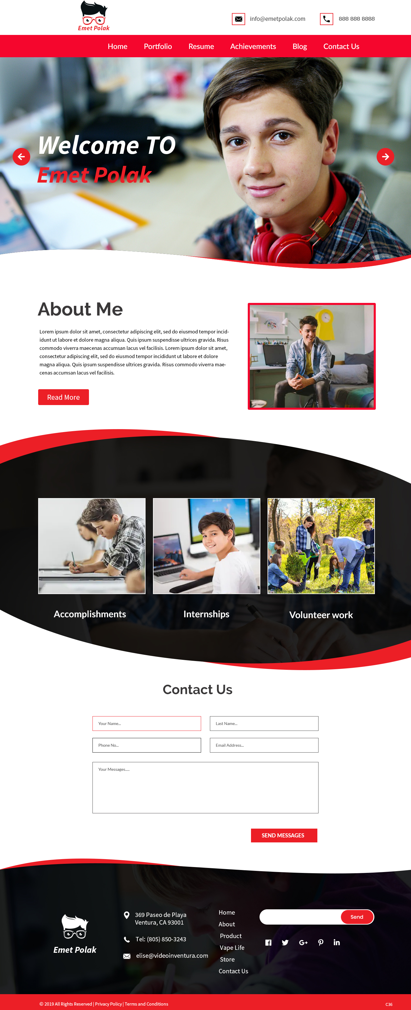 Web Design by pb for this project | Design: #21744551