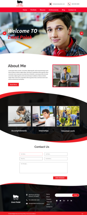 Web Design by pb for this project | Design #21744551