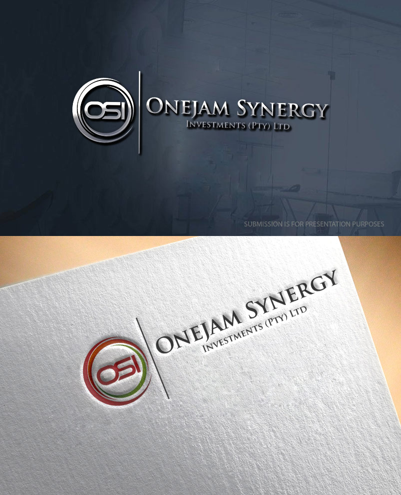 Logo Design by graphicevolution for OneJam Synergy Investments (Pty) Ltd | Design #21789044