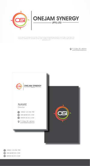Logo Design by graphicevolution for OneJam Synergy Investments (Pty) Ltd | Design: #21884865